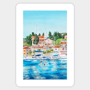 Rogoznica, Croatia Sticker